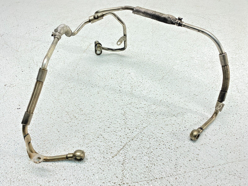 BMW F06 F10 F12 F86 M5 M6 X5 X6 S63 Engine Turbocharger Oil Cooler Pipe Line OEM