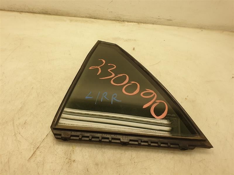06-09 LEXUS RX400H LUX DRIVER SIDE REAR DOOR VENT GLASS