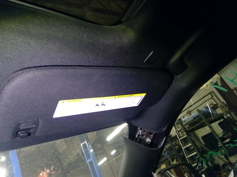 Passenger Sun Visor Wk Body VIN E Or F Fits 14-22 GRAND CHEROKEE 1722386