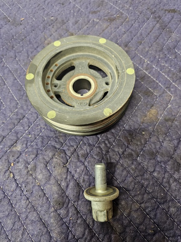 2.4 Harmonic Balancer KIA SORENTO 07 08 09 11 12 13 14 15 16 17 18 19 20