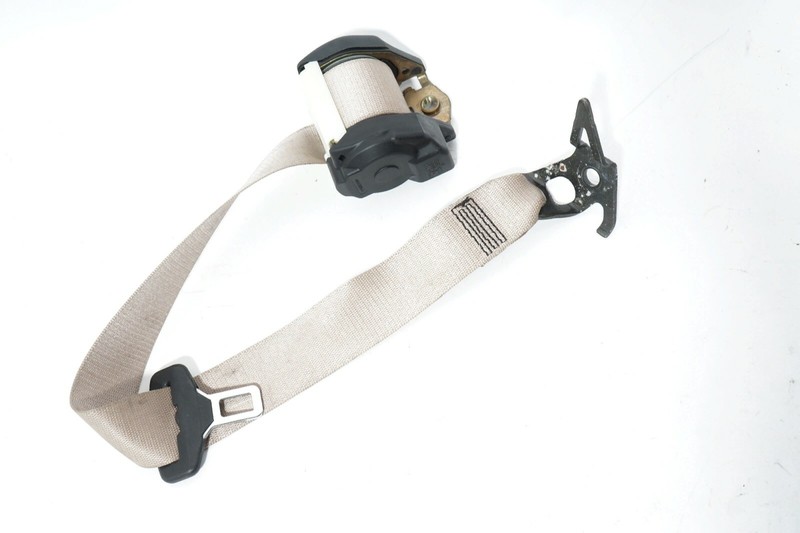 94-99 MERCEDES S420 REAR LEFT DRIVER SIDE SEAT BELT RETRACTOR BEIGE OEM