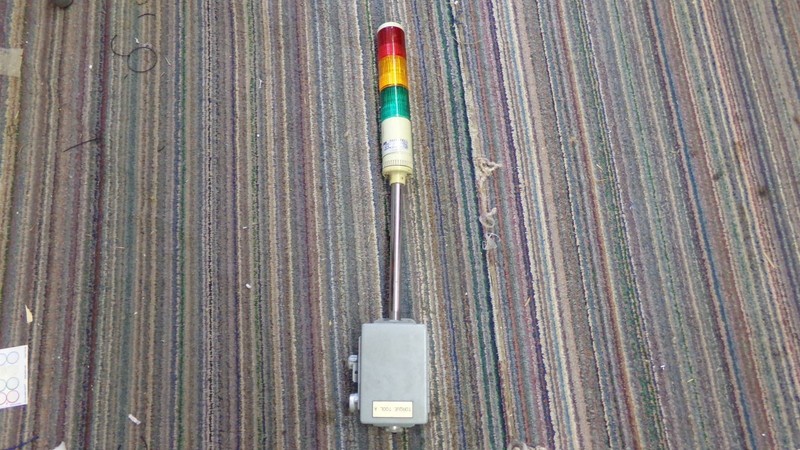 Hoffman A6044CH Enclosure w/ Patlite SE-D Light Stack Orange,Green Red 29"