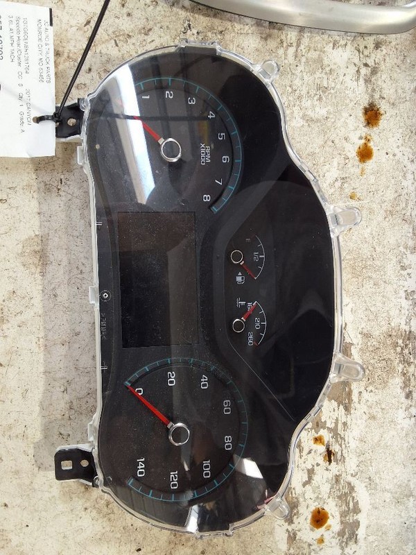 Speedometer MPH And KPH Opt Umn Cluster ID 84257747 Fits 17 CANYON 3342595