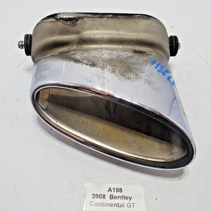 ✅ 2003-2012 OEM Bentley Continental GT Rear Right Passenger Exhaust Muffler Pipe