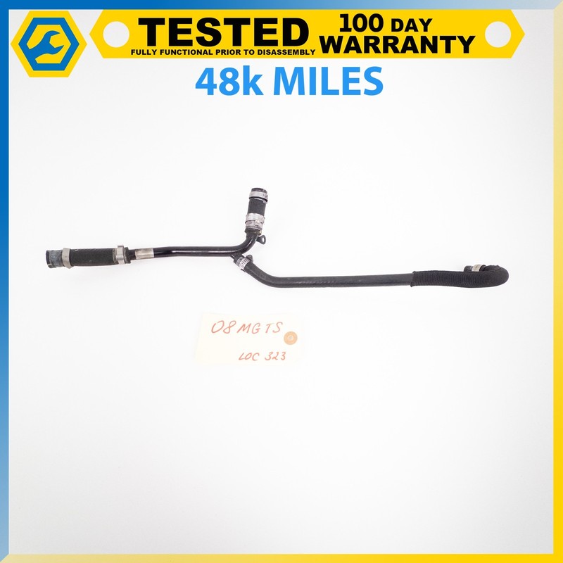 04-17 MASERATI GRANTURISMO QUATTROPORTE 4.2L WATER RADIATOR COOLING HOSE PIPE OE