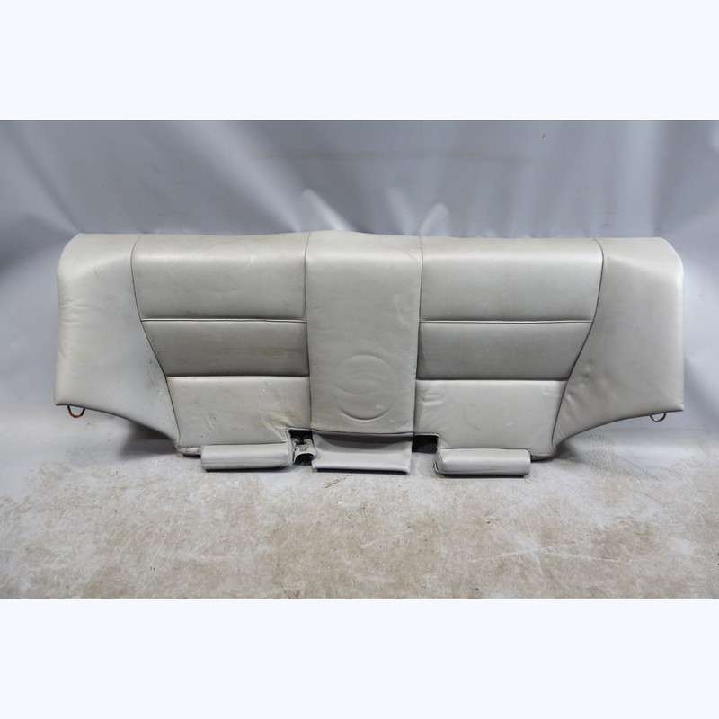 2000-2006 BMW E46 3-Series Coupe Rear Seat Bottom Pad Bench Grey Leather OEM