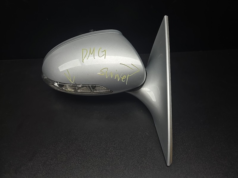 07-09 Mercedes W216 CL550 CL63 AMG Front Right Side Mirror Door Rear View Silver