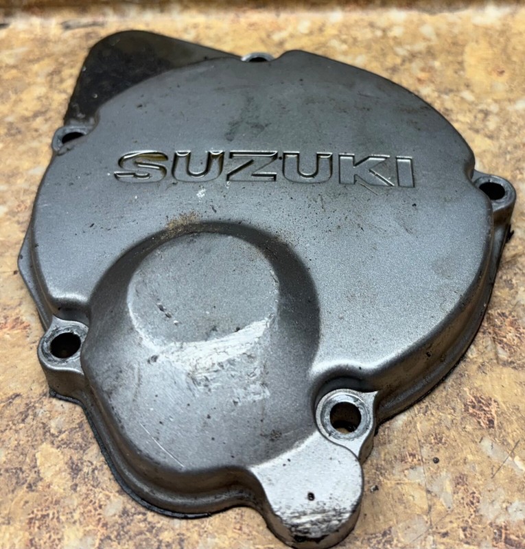 2002 Suzuki GSX750F GSX 750F Katana Engine Cover Panel Case Motor Ignition 01 Z7