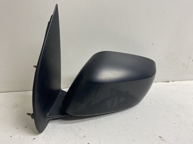 2006 Nissan Patrol Black Text Left Driver Side View Door Mirror Manual Mirror