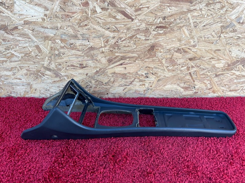 86-95 Porsche 944 968 S S2 Turbo Black Center Console Trim Cover Panel OEM