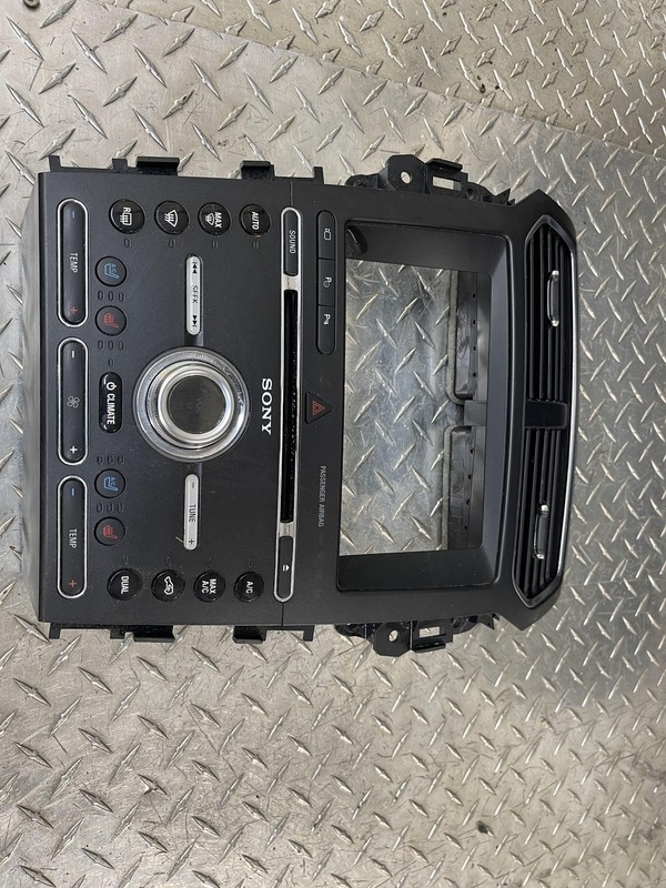 17 2017 FORD EXPLORER RADIO AUDIO TEMPERATURE HVAC CONTROL PANEL HB5T18A802FA