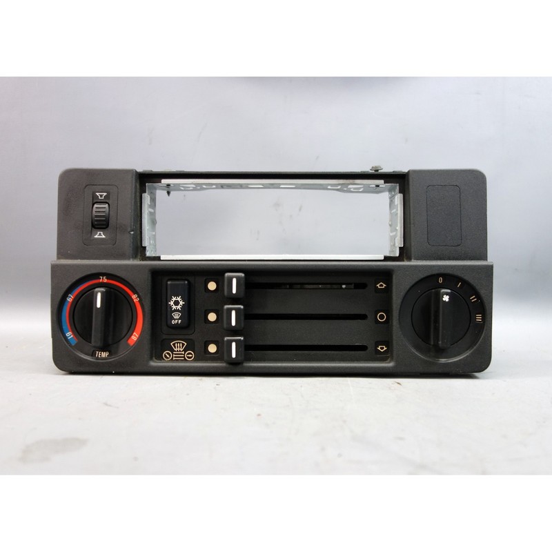82-88 BMW E28 5-Series Heat AC Climate Control Face Panel Knobs Switches OEM