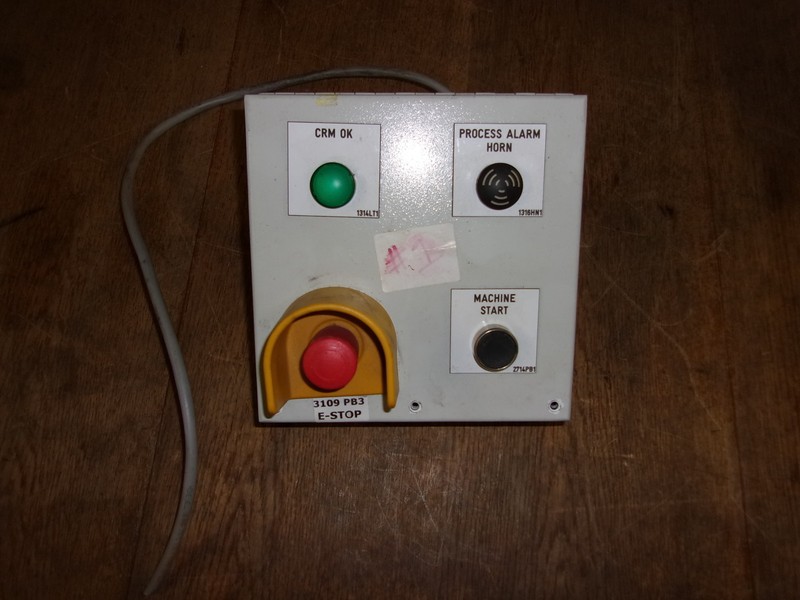 Klassen Start & Emergency Stop Safety Switch 284341-1-13-07 *FREE SHIPPING*