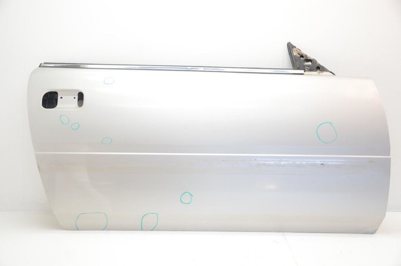 1984-1989 Nissan 300ZX Z31 2+0 Passenger Right Front Silver Door Shell