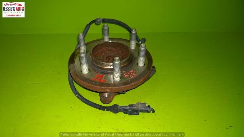 09 10 FORD F150 4.6L AT CREW CAB WHEEL HUB BEARING OEM 2179-117