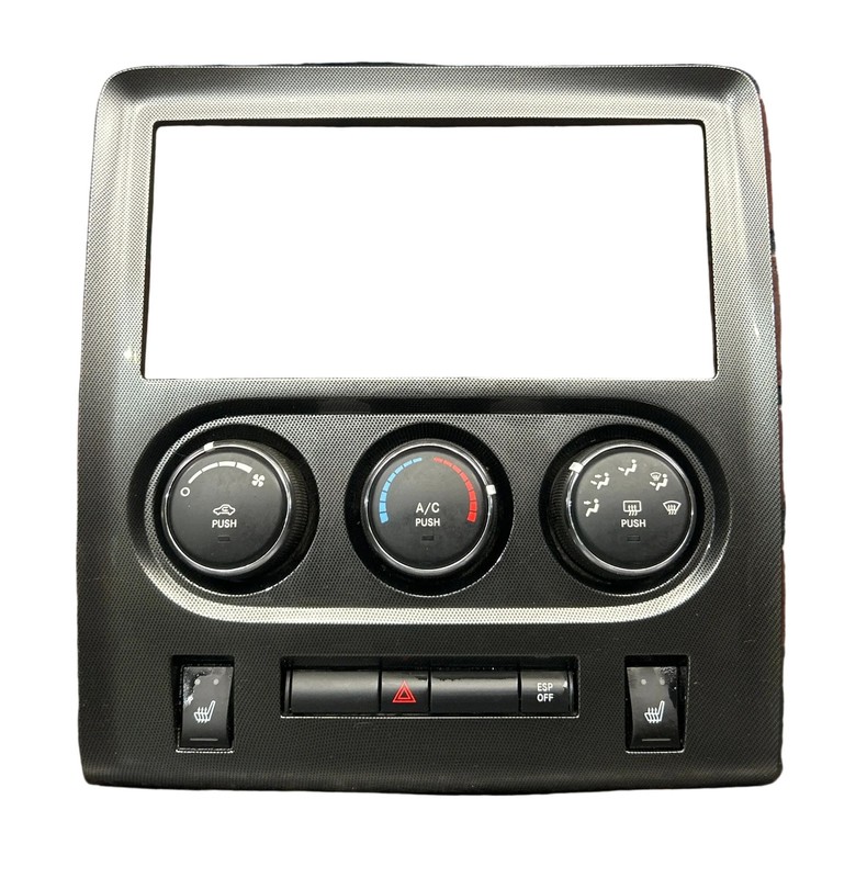 09-10 DODGE CHALLENGER HVAC AC HEAT AIR CLIMATE CONTROL SWITCH BEZEL ASSEMBLY