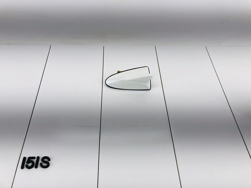 12-14 HYUNDAI SONATA REAR UPPER EXTERIOR ROOF SHARK FIN ANTENNA WHITE OEM