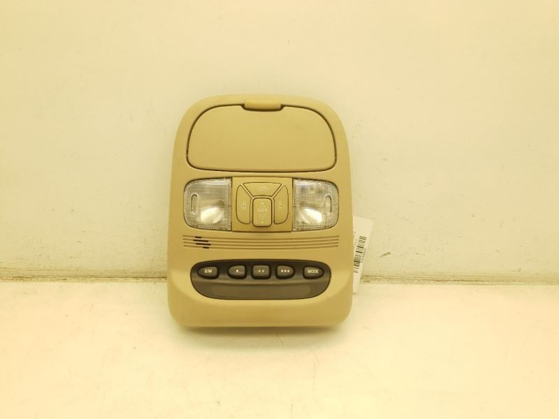 2006 TOYOTA SIENNA XLE BEIGE FRONT OVERHEAD ROOF CONSOLE ASSEMBLY