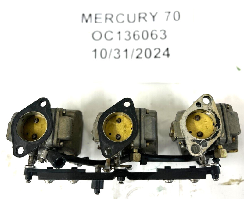Mercury Outboard 70hp Carburetor Assy 3301-9012A273301-9012A28 3301-9012A29