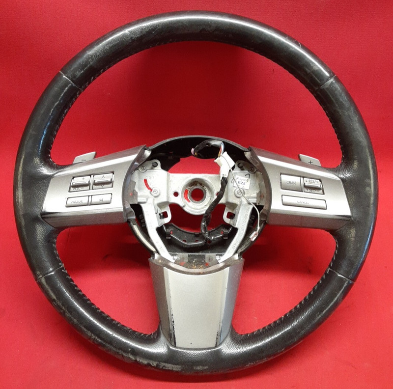 10 11 Subaru Outback Legacy Steering Wheel W/ Radio Cruise Controls 34312AJ01AVH