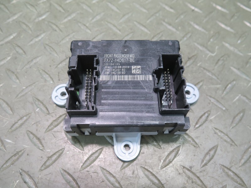 2016 RANGE ROVER SPORT L494 FRONT RIGHT DOOR CONTROL MODULE FK72-14D617-BE
