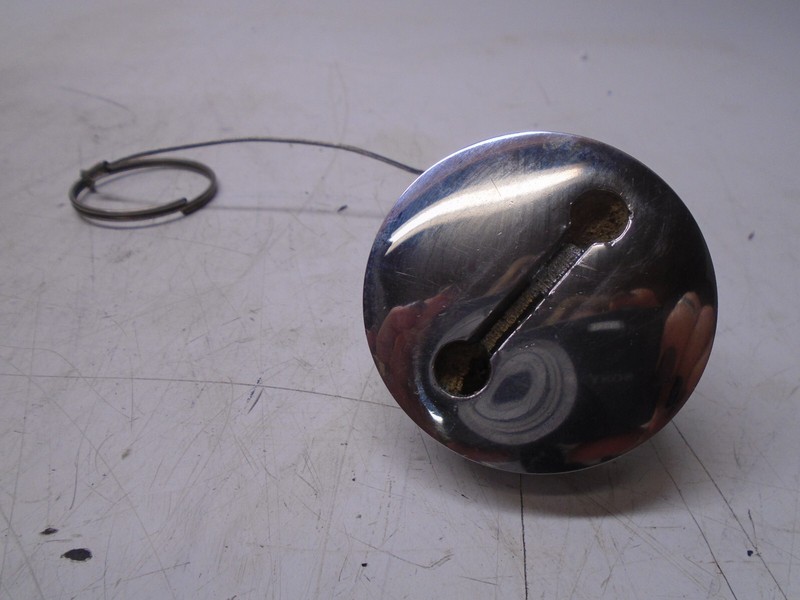 O2d Perko Chrome Plated Bronze Cap for 1-1/2 inch Deck Fills