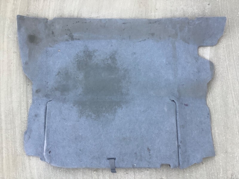 00-03 Insight Liftgate Floor Mat Trunk Carpet Cargo Floormat Rug Gray Used OEM