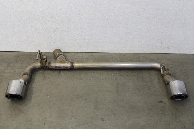 Fiat 500 Abarth Exhaust Muffler Dual Exit Tips Genuine Oem 2012-2018