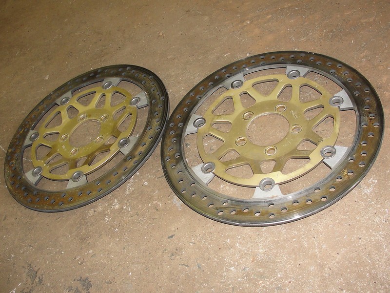 00 KAWASAKI ZX900 FRONT BRAKE ROTOR ROTORS ZX 900