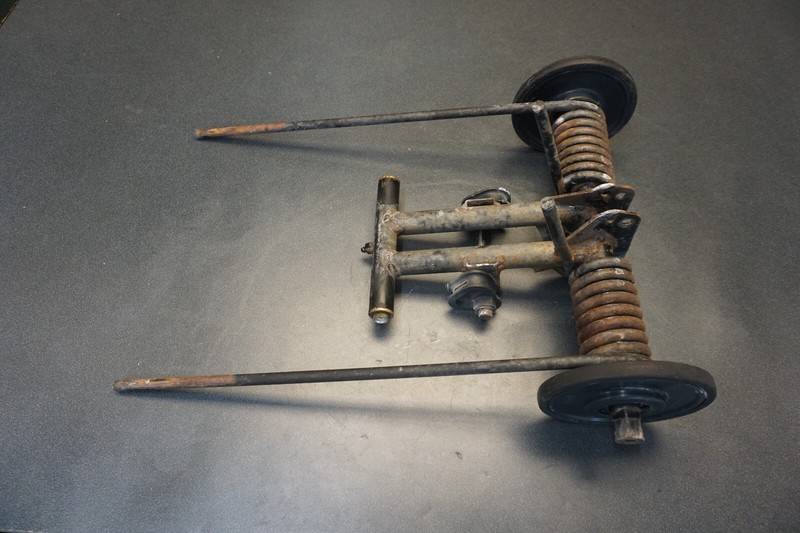 1990-2003 Arctic Cat OEM Rear Idler Torque Arm w/ Torsion Springs & Idler Wheels