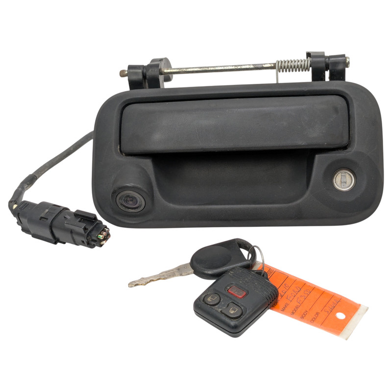 04-14 Ford F-250 08-16 F-250 F350 Rear Trunk Tailgate Handle Latch W/ Key Camera