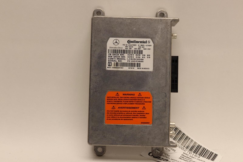 2007-2013 MERCEDES S-CLASS S550 W221 VOICE COMMUNICATION CONTROL MODULE OEM