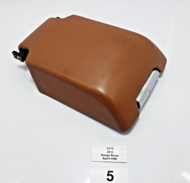 ✅10-13 OEM Range Rover Sport HSE L320 Front Center Console Armrest Lid Leather