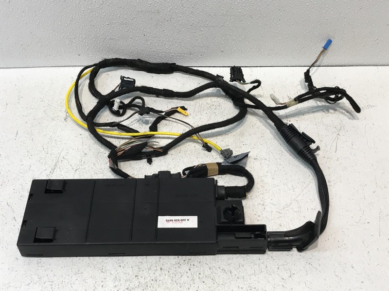 00-02 Mercedes Benz S500 REAR TRUNK LID WIRING HARNESS CONNECTORS OEM