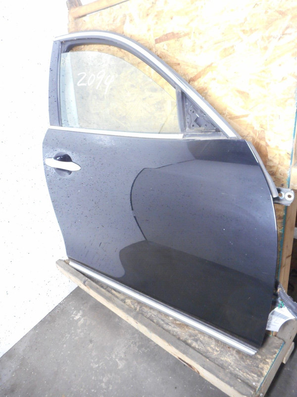 09-12 Infiniti FX Front Door Passenger Right Keyless Ignition Black KH3 OEM