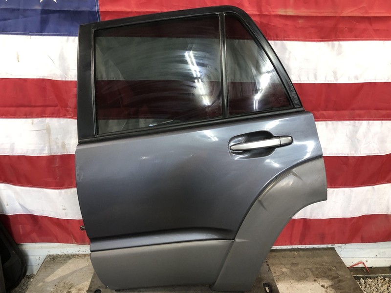 2003 - 2009 Toyota 4runner 4 Runner Rear Driver Left Door Assembly Gray 1E9 *