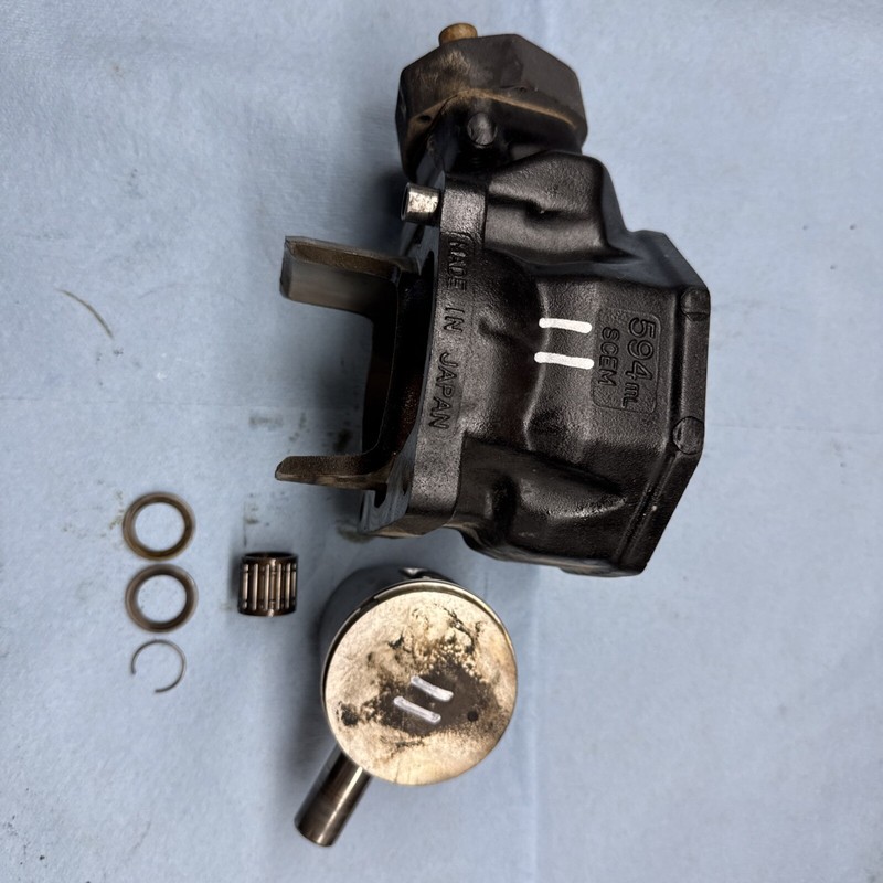1996 - 1997 ARCTIC CAT POWDER EXTREME ZRT 600CYLINDER JUG PISTON TOP END # 11
