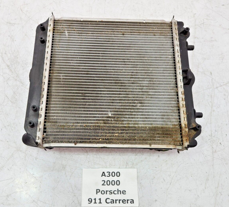 ✅ 97-05 OEM Porsche Carrera 911 996 Left Driver Radiator Cooling W/ Fan SET 46k*