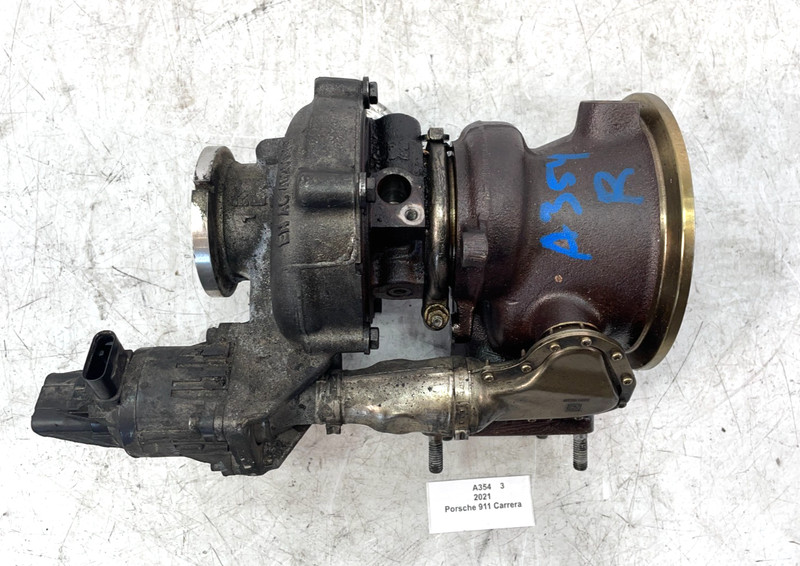 ✅ 20-24 OEM Porsche 911 Carrera 992 3.0L Right Passenger Side Turbocharger 23k