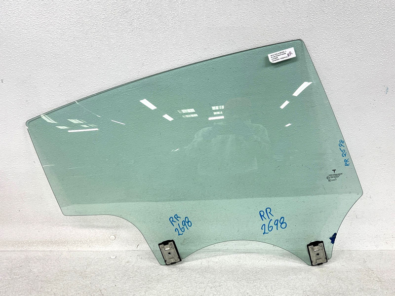 ⭐2017-2023 TESLA MODEL 3 REAR RIGHT PASS SIDE LH DOOR WINDOW GLASS OEM LOT2698