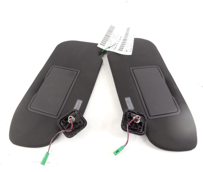 2013-2019 Ford Taurus Sun Shade Visor Pair Left Right Illuminated OEM