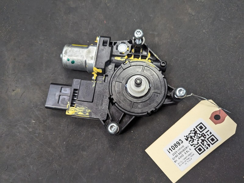 Rear Right Door Window Regulator Motor 2023 Infiniti QX60 82750-6SA0A 2022