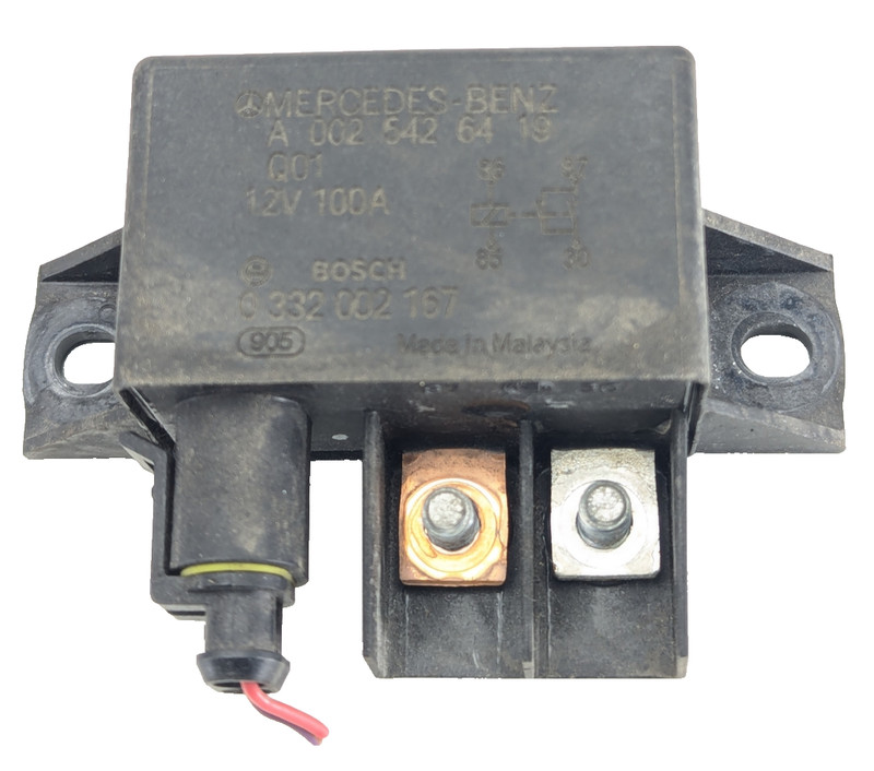 MERCEDES W211 E350 E55 E550 CLS63 CLS550 BATTERY OVERLOAD RELAY OEM