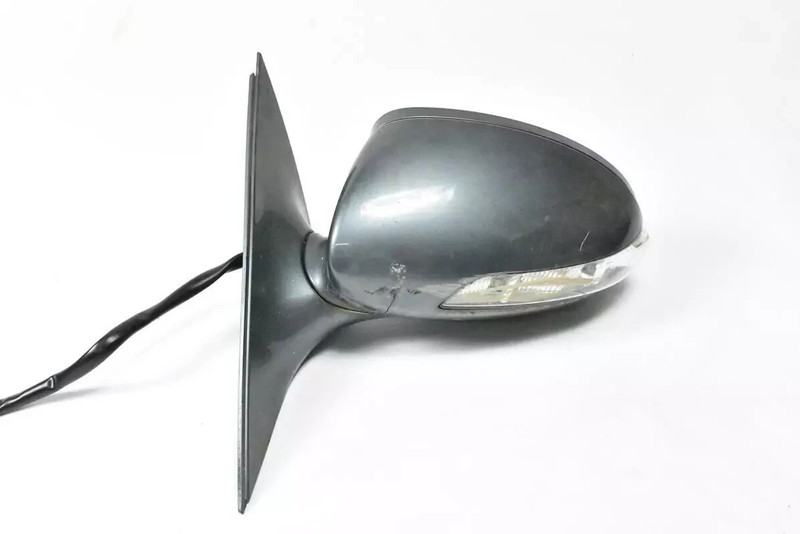 07-09 Mercedes W221 S550 Left Driver Side Rear View Door Mirror Gray OEM