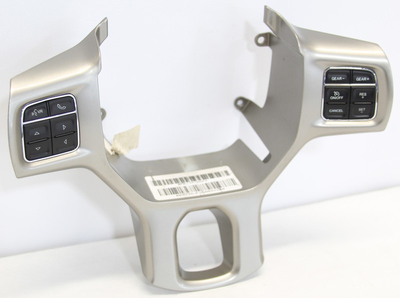 ✅ 2013-24 RAM 1500-3500 OEM STEERING WHEEL BEZEL CRUISE CONTROL & EVIC SWITCH