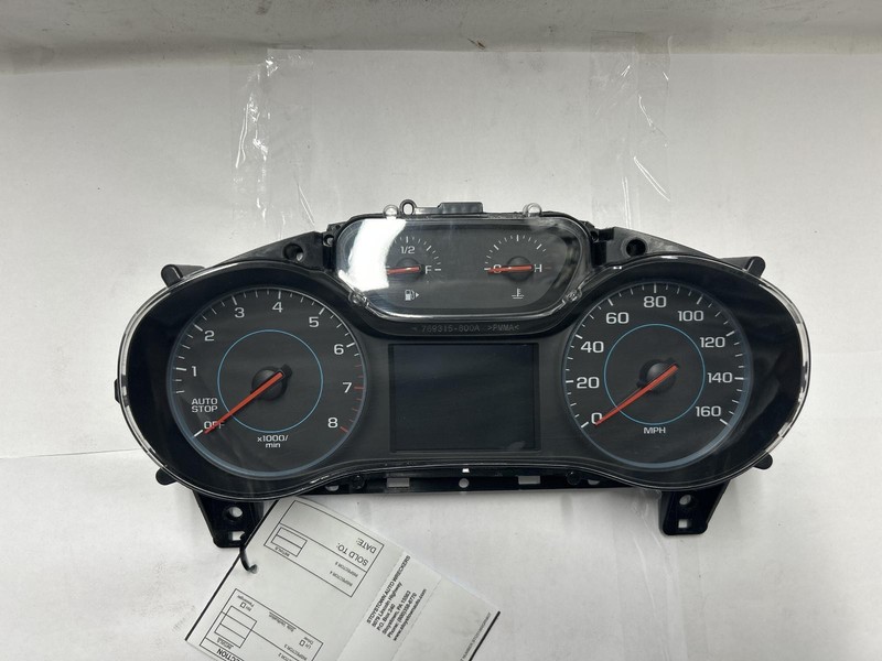 16 CHEVROLET CRUZE New Style Speedometer 1.4L 11k miles OEM 1 Year Wnty!