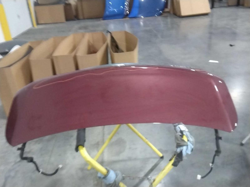 2013 Nissan Maxima Deck Lid Red OEM Used 4DR Sedan with Scratches