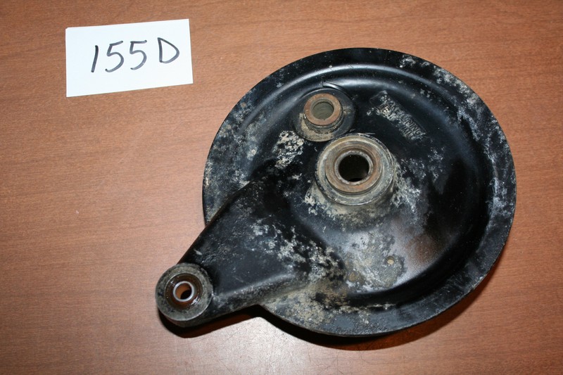 1987 Suzuki RM 125 Rear Brake Panel Backing OEM 87 A