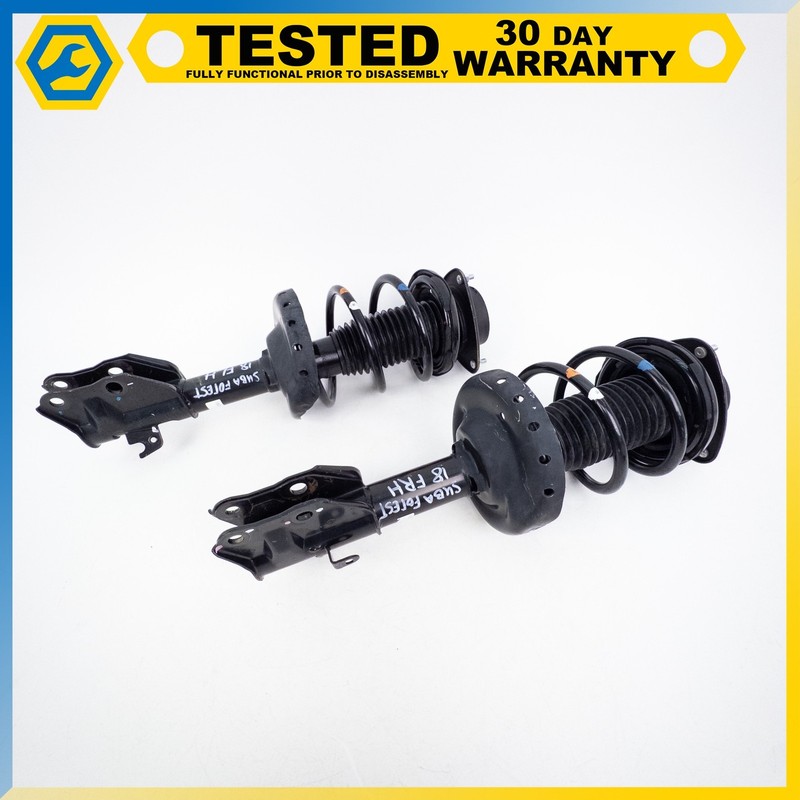 17-18 SUBARU FORESTER 2.5L AWD FRONT RIGHT LEFT STRUT SHOCK ABSORBER COIL SET OE