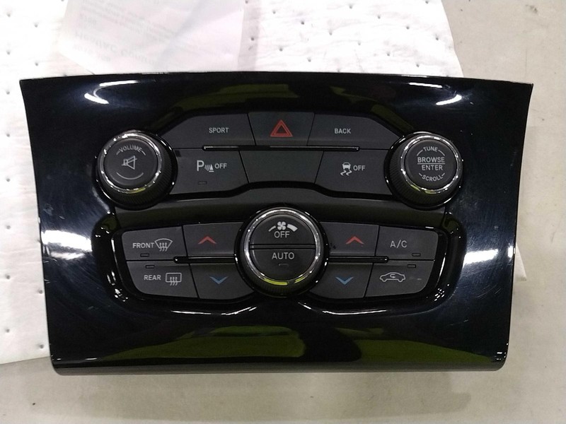 Used A/C Selector Switch fits: 2015 Chrysler 300 temperature control dual zone a